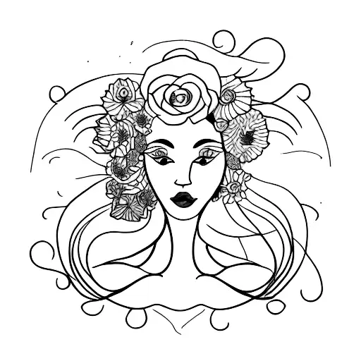 Selflove Floral Woman