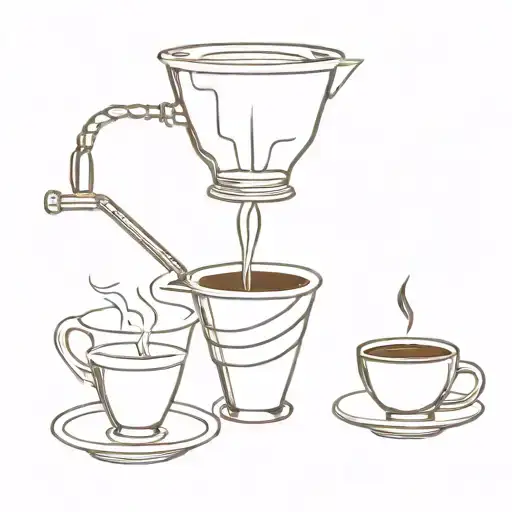 South Indian Filter Coffee Pouring