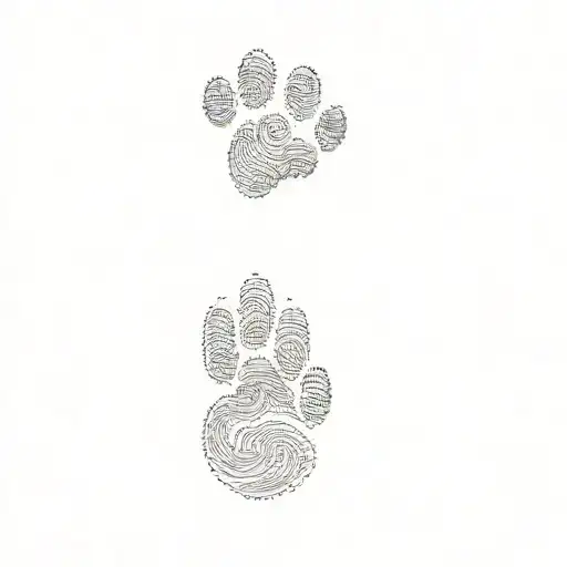 Dog Paw Print
