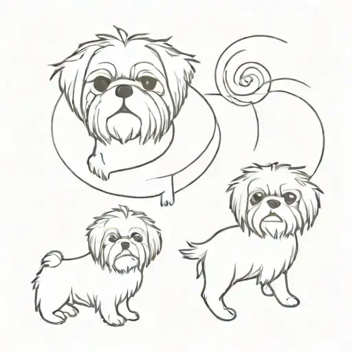 Leo And Rose And Shih Tzu