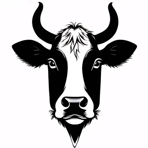 Fine Line Disney Cow Face