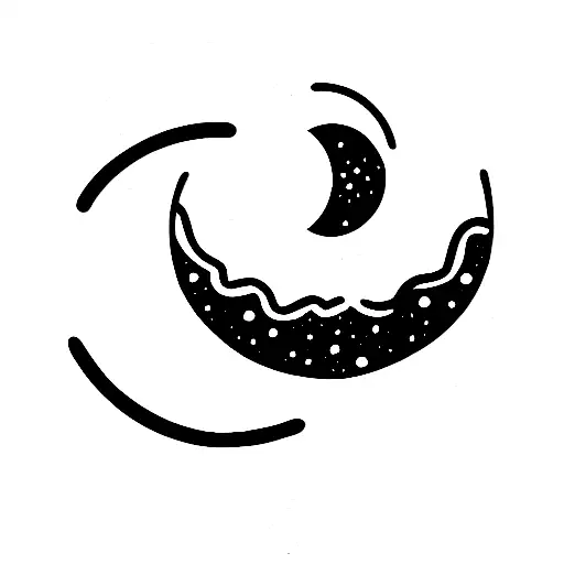 Moon And Star Holding Hands