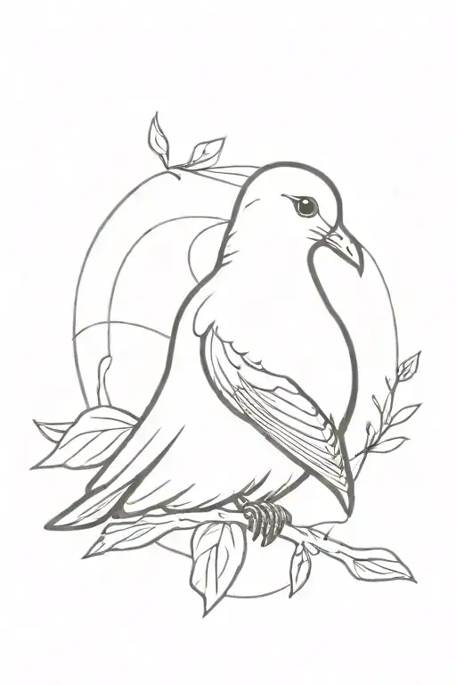 Belle Ame With A Dove