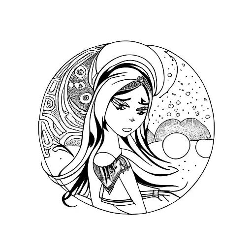 Moon With Name Yasmin