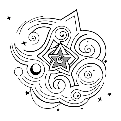 Small Stars With Tiny Moon