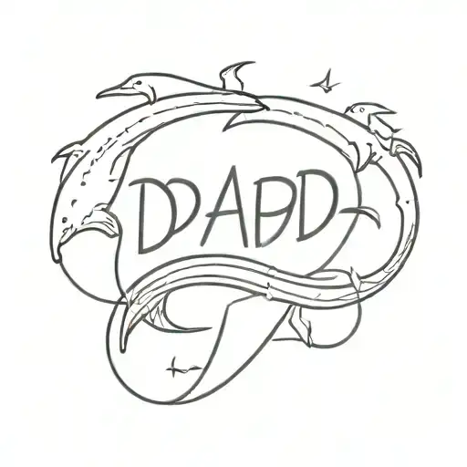 Tattoo In Memory Of My Dad Who Loved The Ocean And Add His Birthday 01 July 1952