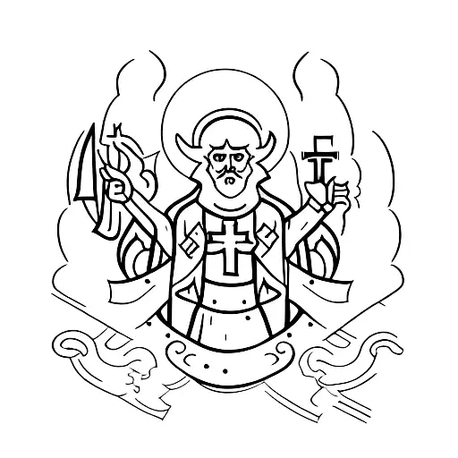Catholic Tattoo For A Programmer