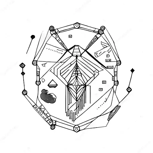 Crypto Trading Chart With Capricorn Constellation