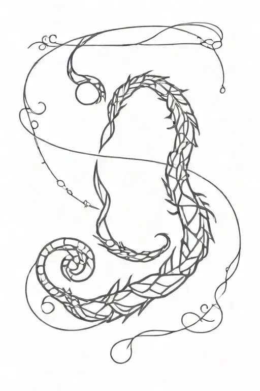 Scorpio And Infinity Sign