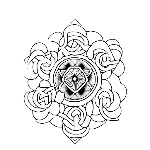 Forearm Tattoo Sacred Energy Healing