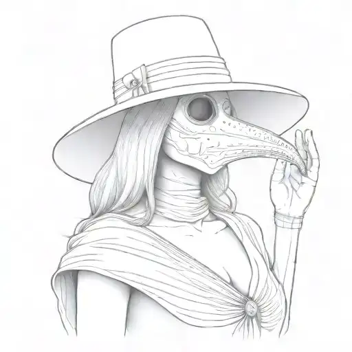 Plague Doctor Female Woman Body