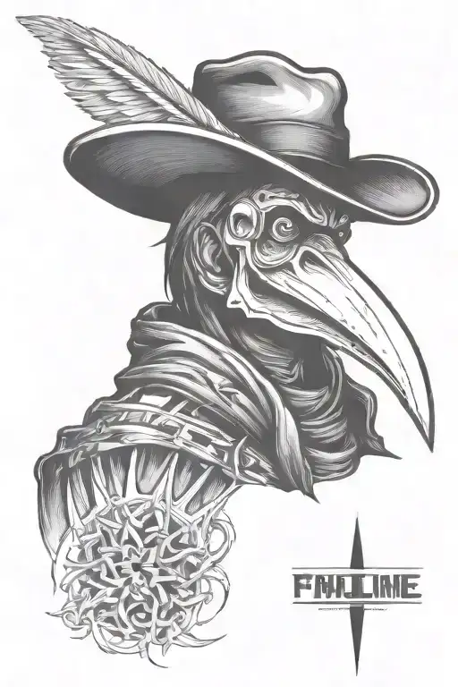 Mixed With Sketch And Minimalist Style