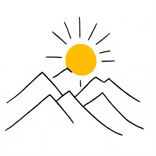 Sun Over Two Mountains