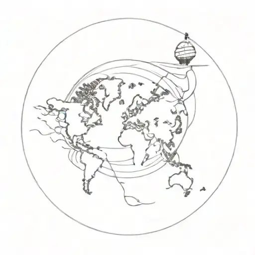 Cafe On The Edge Of The Earth Globe