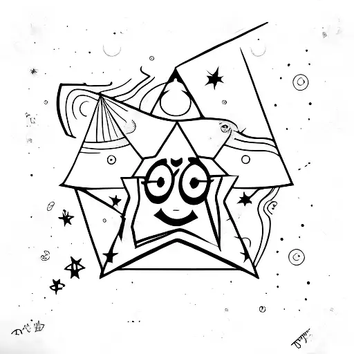 Star With A K Inside It