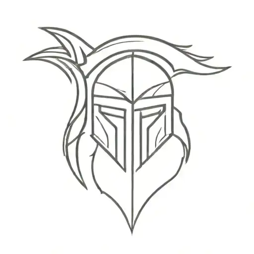 Spartan Helmet Mountain Peak