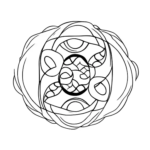 Father And Son Derived From Ying Yang