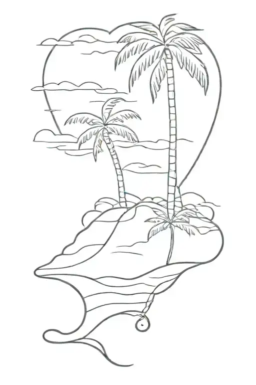 Tattoo I Talked About The Beach A Trip And Dominican Republic