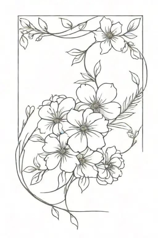 Combination Of August And December Birth Month Flowers