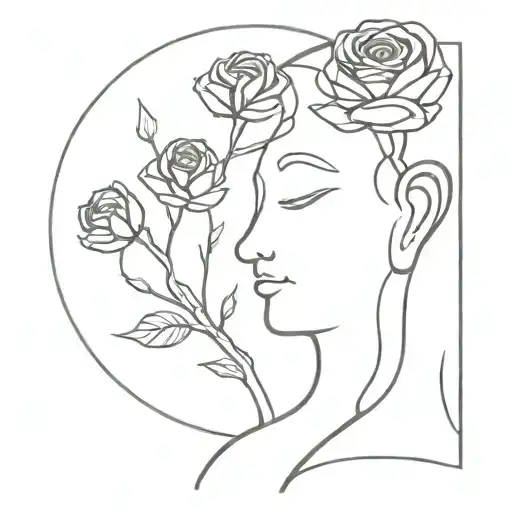 Buddah Roses Tree Growing