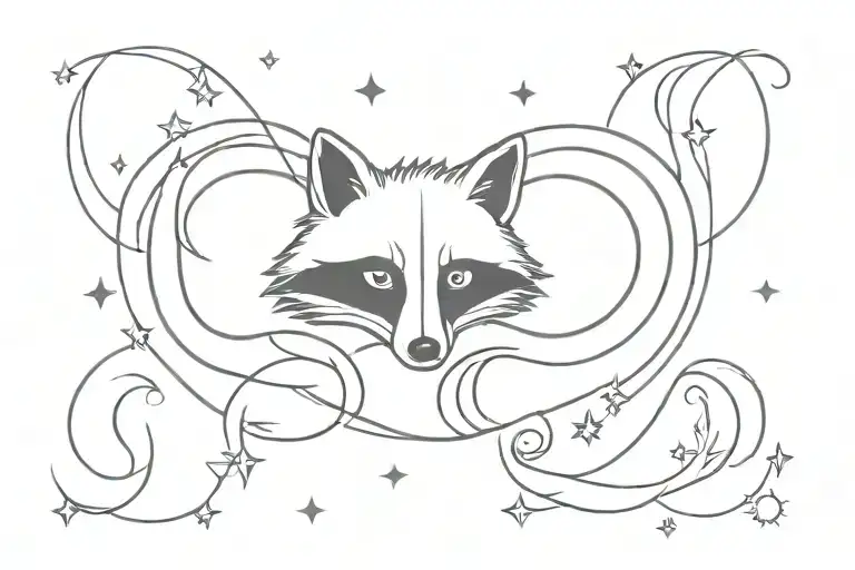 Raccoon Moon Capricorn