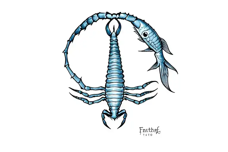 Scorpion And Fish Transforming