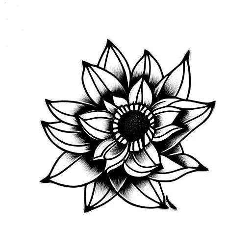 Blue Hyacinth And Sunflower