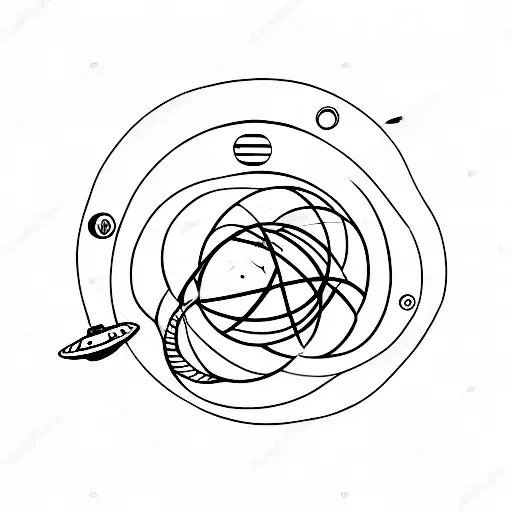 Far Away Star And Planet