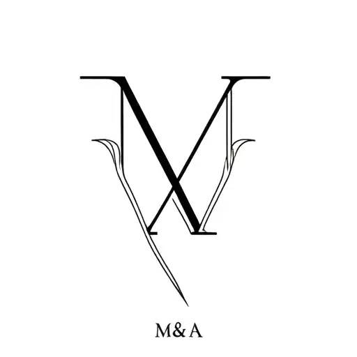 Initial M & A Incorporated For Tatoo Design