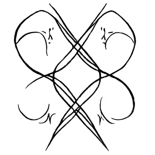 Cancer X Saguittarius Zodiac Sign Intertwined