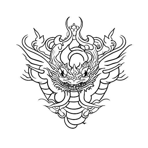 Semicolon With Dragon