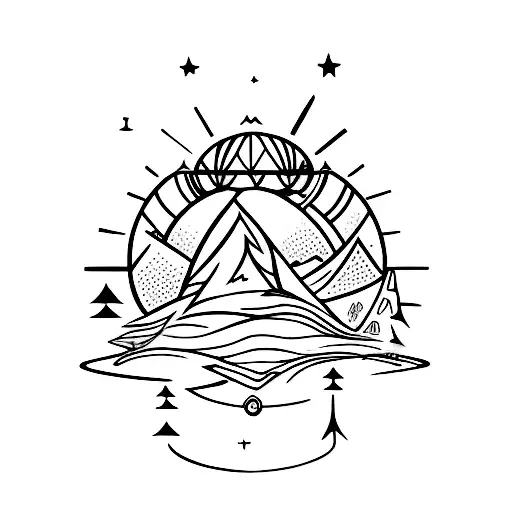 A Crystal Ball Revealing A Hidden World Of Adventure And Discovery