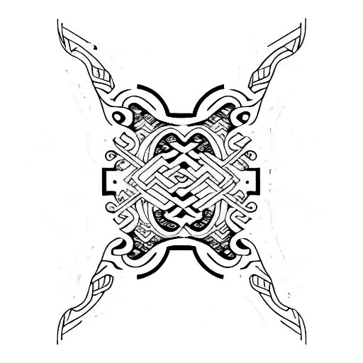 A Guitar With Intricate Patterns Inspired By God