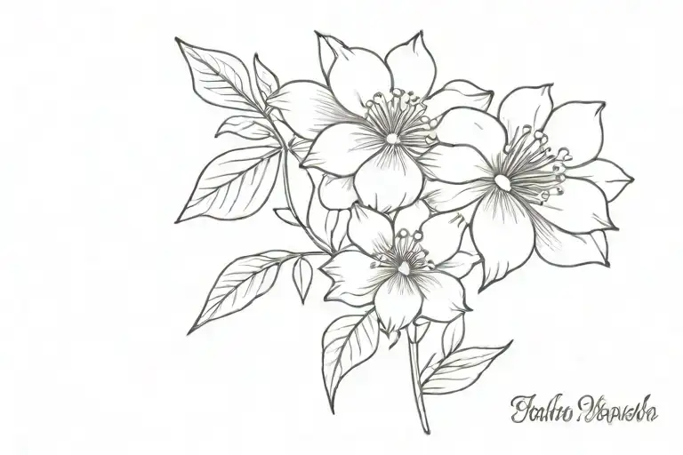 Dainty Birth Month Flower