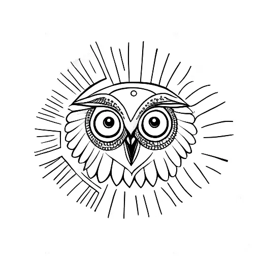 Wisdom Madala With Small Owl Incorporated