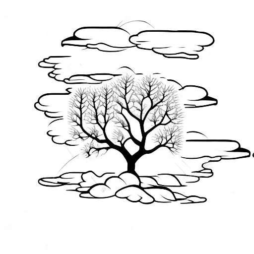 An Irrigation System Through A Tree