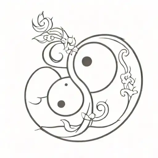 Kaizen With Yin Yang Symbol
