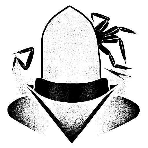 Thin Scorpion Wearing A Sombrero