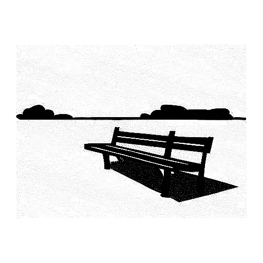 Bench Over Looking The Ocean