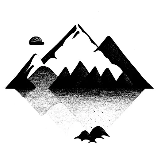 Travel Word Which Covers Mountain Sea