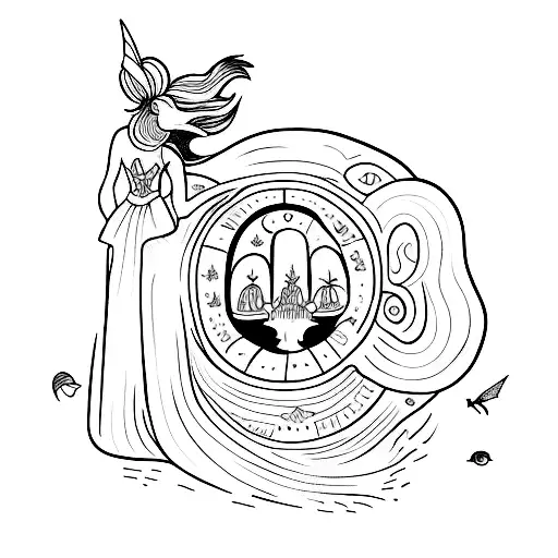 A Magical Book Opening Up To Reveal A Whimsical Fairy Tale World