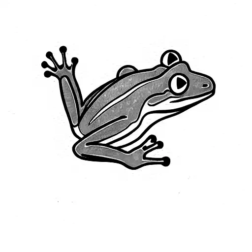 Frog Tatoos For A Trio Friends