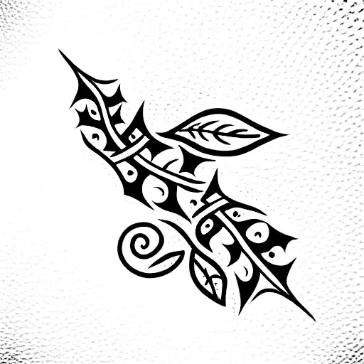 Column With Snake And Vine Leaves