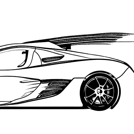 Fine Line 2023 Mclaren F1 Race Car