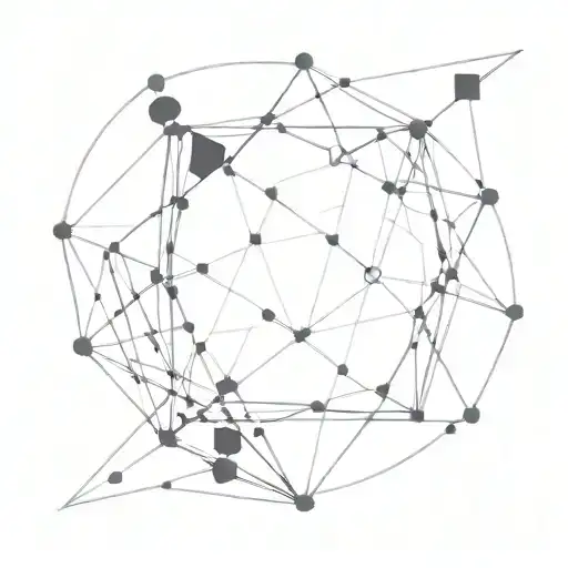 Tesseract Black Grey Tattoo Depicting Various Types 4Th Demension