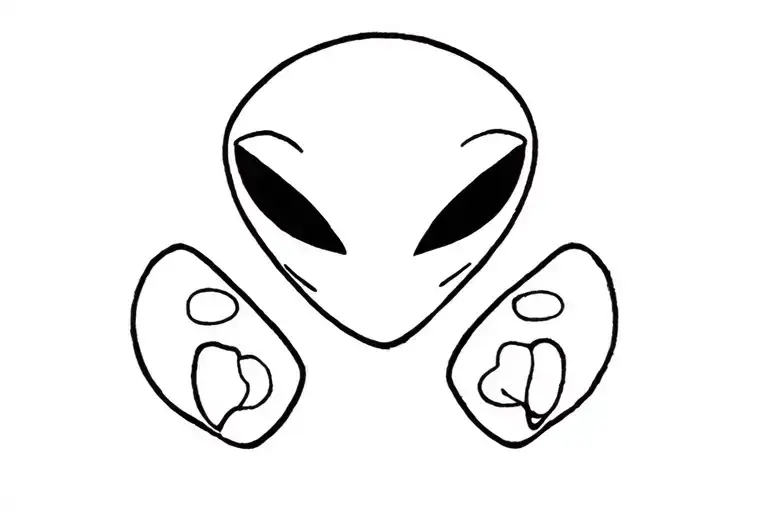 Weird Funny Alien