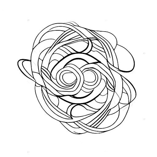 Infinity Symbol With Flower Vine