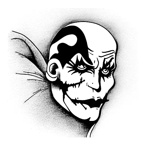 The Joker In The Style Of Brian Bolland From The Killing Joke