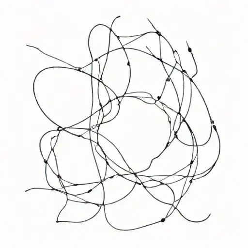 Liquid Lines Broken Minimalist