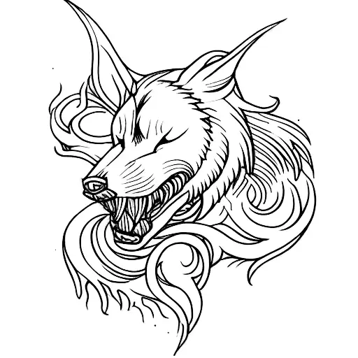 Small Fenrir Norse Mythology